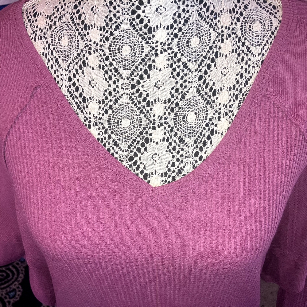 Free People Santa Clara Thermal Long Sleeve Top - Picture 5 of 9